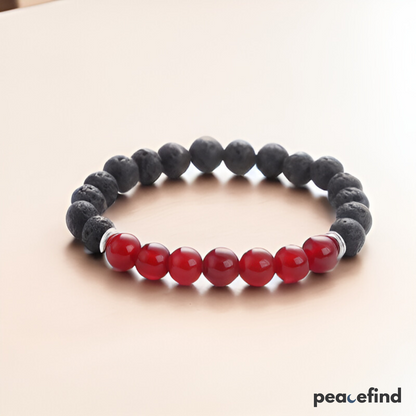 Serenity Stones Lava Bracelet